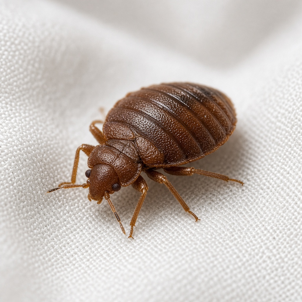 Bed bug photo for bed bug bite identification