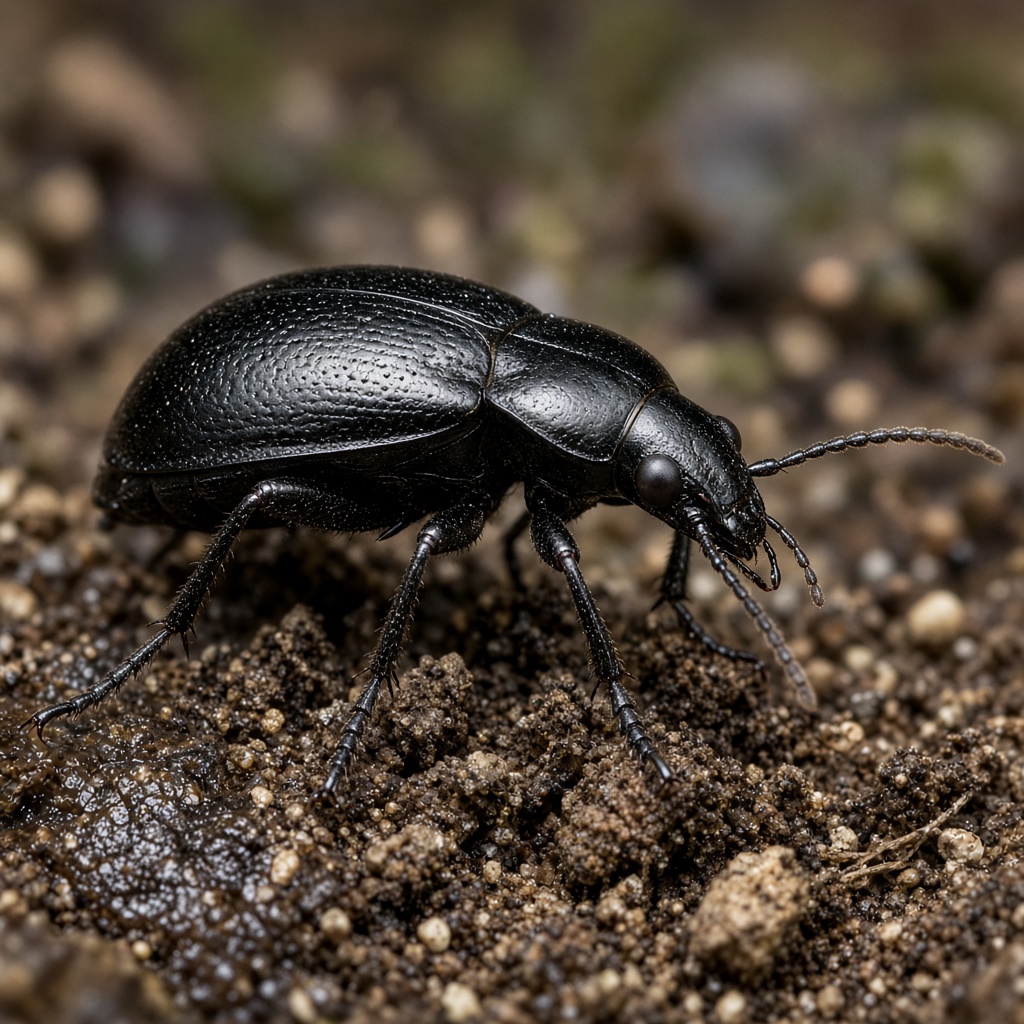 Ground beetle photo for insect identification