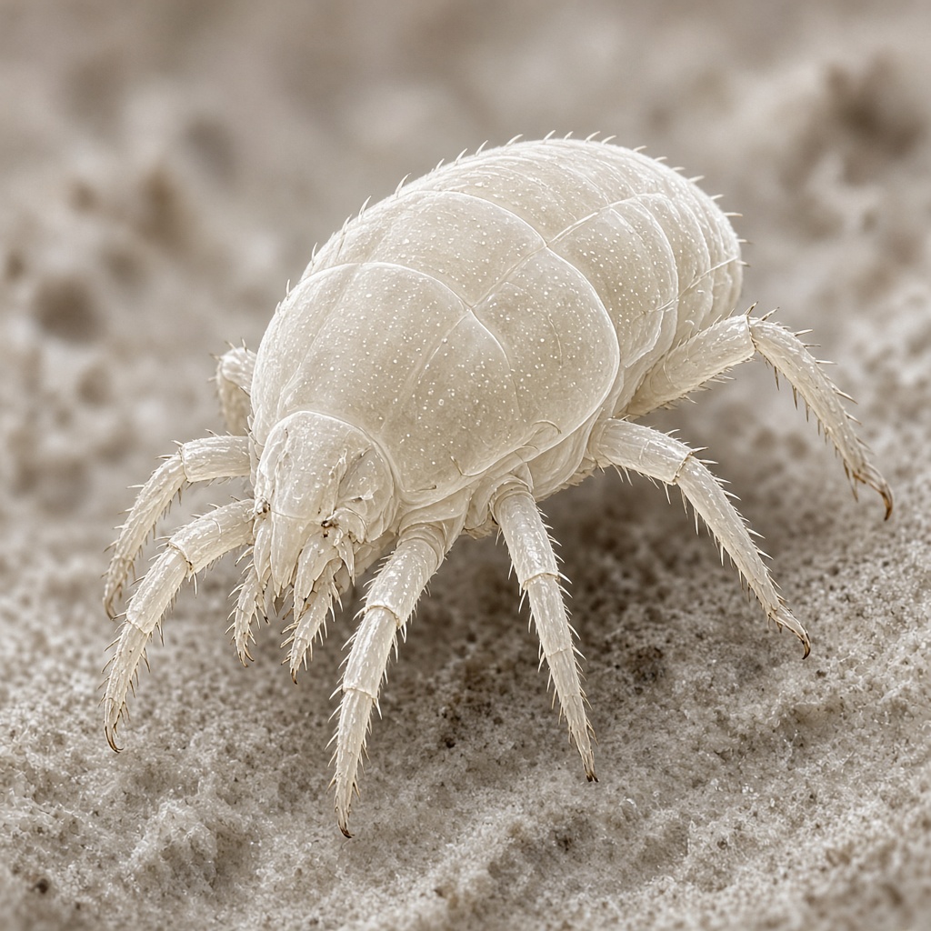 Mite photo for mite bite identification