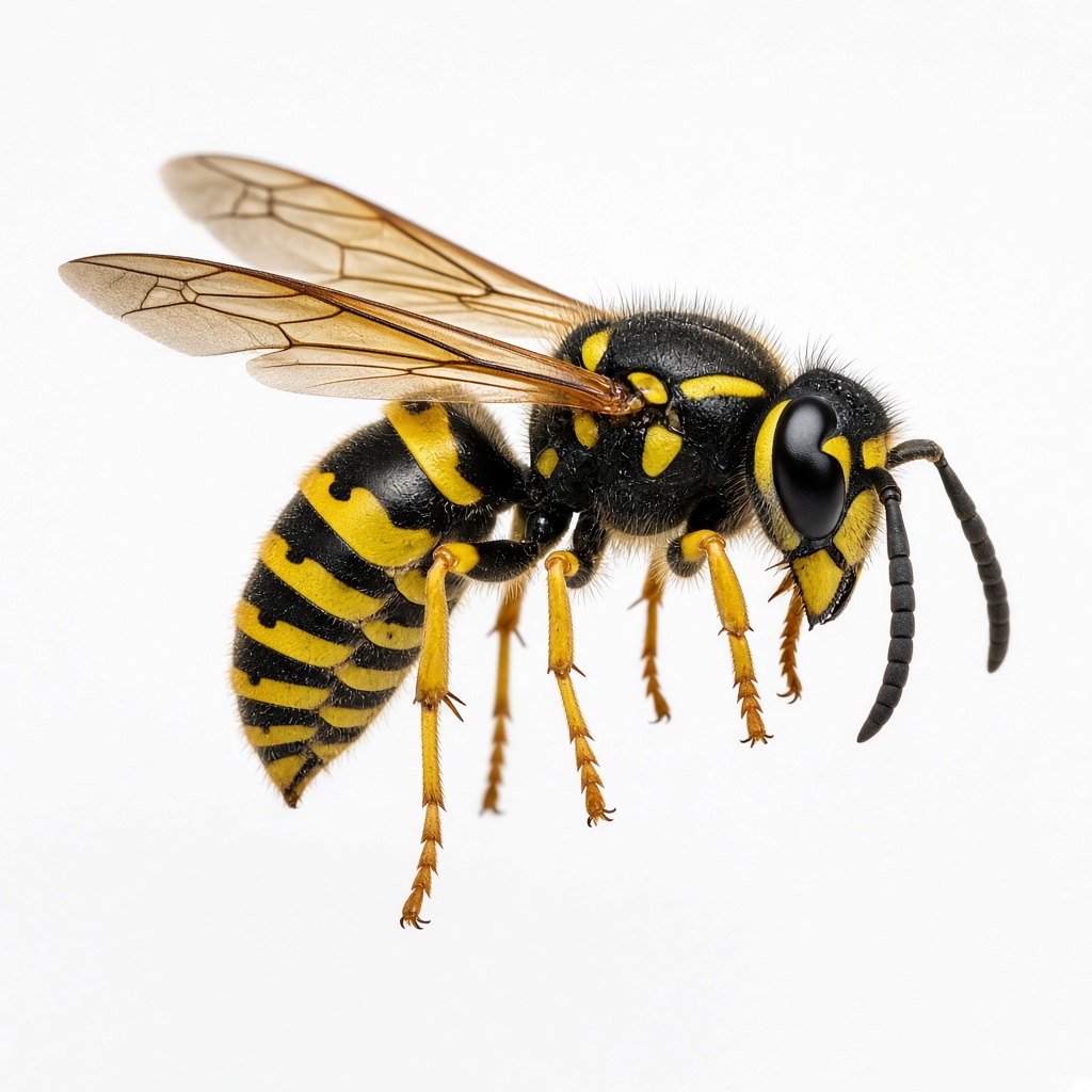Wasp / yellowjacket photo for wasp sting identification